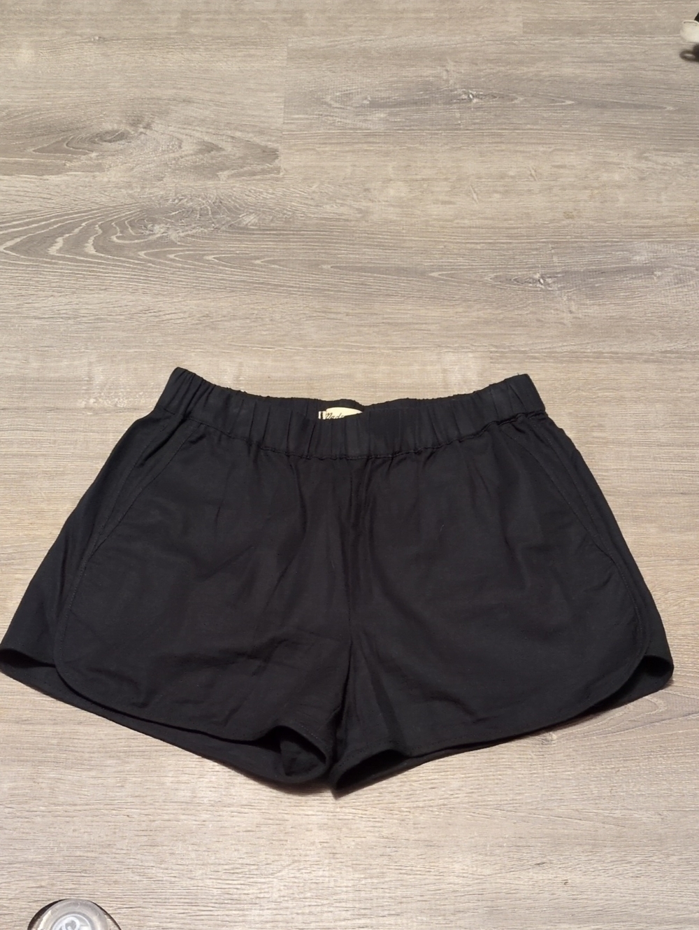 Madewell Black Pull On Shorts Size XS